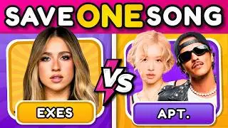 TIKTOK VIRAL HITS: Music Quiz Challenge 🎤🎵 Save One Song