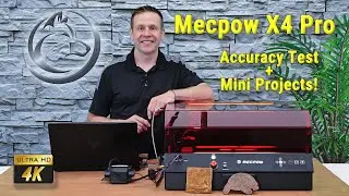 Mecpow X4 Pro- Accuracy Tests and Projects! #Mecpow #Mecpowlaserengraver #MecpowX4Prolaserengraver