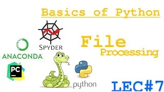 File Processing | Python | Lecture#7