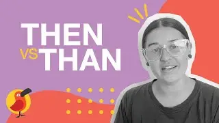 Then vs Than