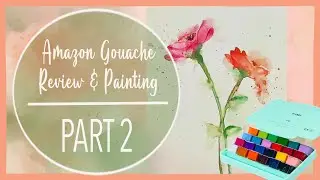 Himi Jelly Gouache Review Part 2 with Painting