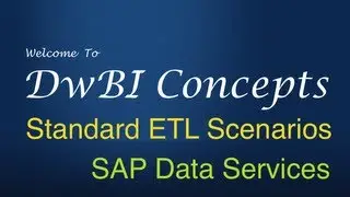 ETL in SAP Data Services 10 - Rapidly Changing Dimension