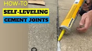 LOCTITE Self-leveling Masonry Caulk-COMPLETE guide to replacing old masonry caulk in a cement joint