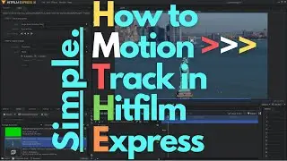 How to motion track a moving object in your video clip | Hitfilm Express