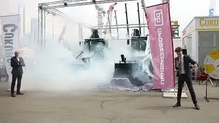 Презентация экскаваторов-погрузчиков Cukurova 885 и 888 на CTT Expo 2023