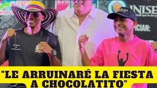 "LA GENTE ESTÁ EQUIVOCADA", dice Rober Barrera. "No vine solo por dinero. Vine a vencer a Chocolate"