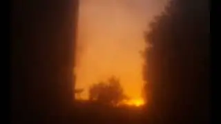 impressionnant coucher de soleil 15 Juillet 2024