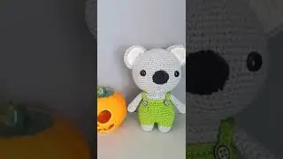 TARİFLER İÇİN ABONE OLMADAN GEÇMEYİN LÜTFEN 🤗🐨 #shorts #amigurumitarif #amigurumi