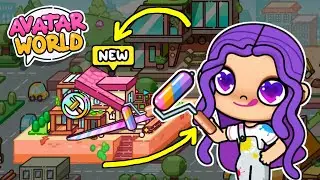 SHOCK! HOUSE DESIGNER IN AVATAR WORLD // AVATAR WORLD UPDATE