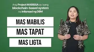 Budget 101: Ano ang DBM Blockchain o Project MARISSA?