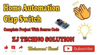 Clap Switch by Using Arduino UNO Complete IOT Project