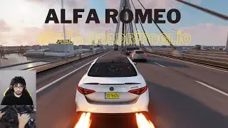 Alfa Romeo GİULİA QUADRİFOGLİO - Traffic mod !!! | Assetto Corsa | G29 Gameplay
