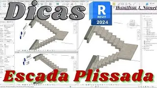 Escada Plissada no Revit