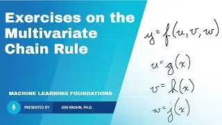 Exercises on the Multivariate Chain Rule — Topic 74 of Machine Learning Foundations