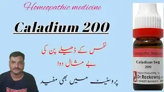 Homeopathic medicine for man | caladium 200 | caladium benefits
