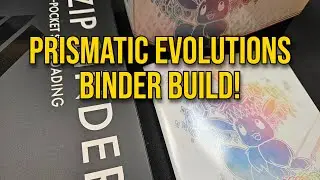 Prismatic Evolutions Binder Build - The Imposible Pokemon Set to Master