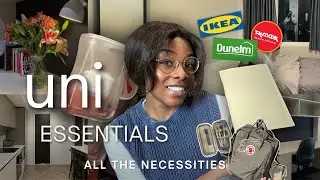 UNIVERSITY ESSENTIALS - UNI/ COLLEGE SUPPLIES HAUL, everything you need to pack for University!