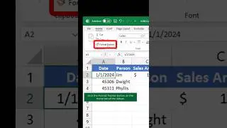 Copy formatting quickly in Excel #workhacks #exceltech #exceltips