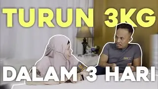 TURUN 3KG DALAM 3 HARI #PUASARAJAB#AUTOPAGHY