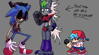 Some Sonic.Exe Art Concept Mod idea Again Again Again Again Again Again Again Again