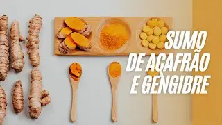 Sumo de Açafrão e Gengibre
