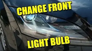 How to Remove Headlight and Change Light Bulb on Audi TT Mk2 EASY
