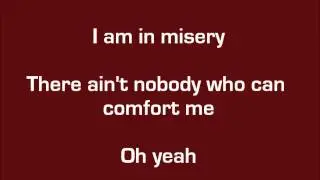 Misery Lyrics -Maroon 5