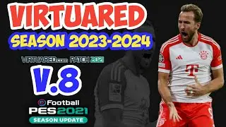 PES 2021 VirtuaRED New Patch v8 Season 2023-2024