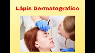 🔵Lápis Dermatografico como usar