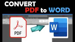 How To Convert PDF To Word - Without Extra Apps