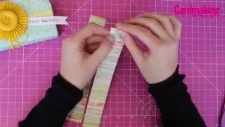 How to make a paper rosette