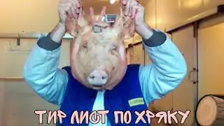 Тир лист по краскам хряка