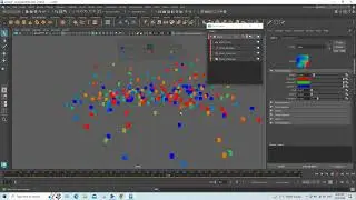 How to use mash dynamics in Maya basic tutorial