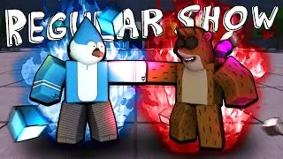 TROLLING as MORDECAI & RIGBY in ROBLOX Heroes Battlegrounds