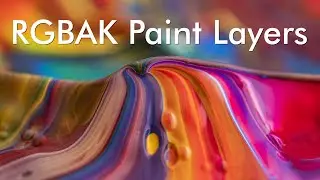 Unreal Engine RGBAK Paint Layers