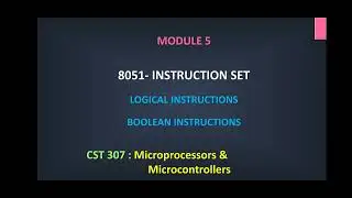 8051 Instruction Set_2