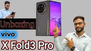 vivo X Fold3 Pro Unboxing & First Look || Best Fold Ever⚡