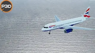 [P3D V5.1] Heathrow to Barcelona ✈ FSLabs A320 ✈