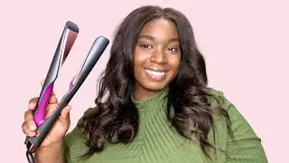 How To Style Hair With A Twist Flat Iron| LANDOT
