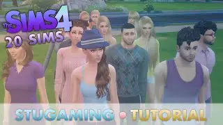The Sims 4 | Tutorial | Fullhouse Mod | Up to 20 Sims in Active Household