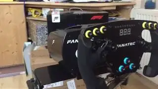Fanatec CSL Elite F1 Set, firmware update and calibration
