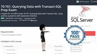 Microsoft 70-761: Querying Data with Transact-SQL preparation exam