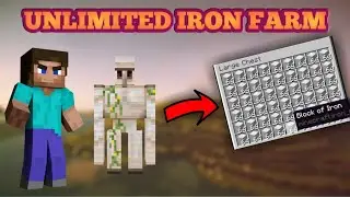 Minecraft Bedrock Edition | Unlimited Iron Farm
