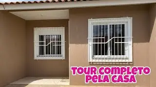 TOUR COMPLETO PELA MINHA CASA ❤️ | Morando Junto