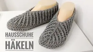 152. Hausschuhe häkeln alle Größen