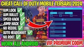 NEW CHEAT APK MOD MENU CODM TERBARU 2024 – AIM LOCK NO RECOIL HACK CALL OF DUTY MOBILE VIP PREMIUM