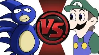 SANIC vs WEEGEE! Cartoon Fight Club Episode 16!
