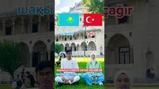 Kazakça-Türkçe ortak kelimeler.Қазақша -Түрікше ортақ сөздер. #türkdili #kazakdili #түріктілі #қазақ