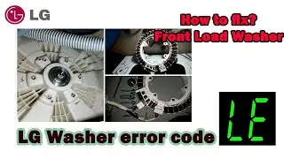 le, le error code, Lg error code LE, washing machine error code le