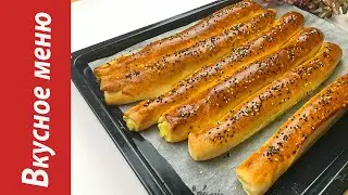 Проще простого, вместо пирогов и пирожков Палочки с картофельной начинкой| Вкусное меню